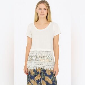 Club Monaco 100% Linen Top